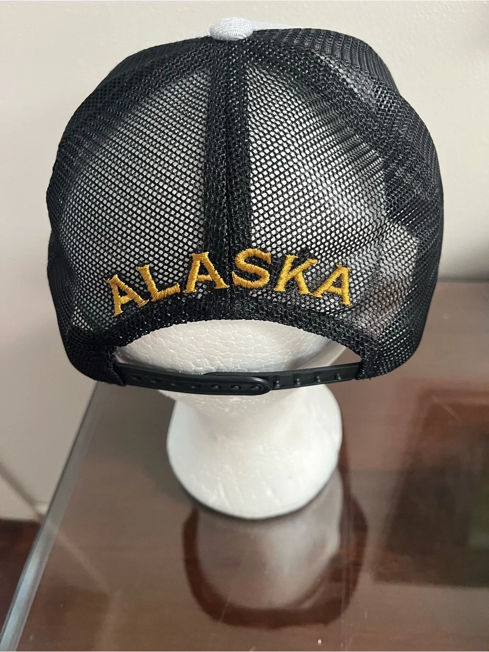 Alaska Trucker Hat - Gray and Black
